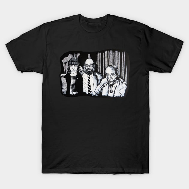 Patti, Allen And Burroughs T-Shirt by AndersHoberg